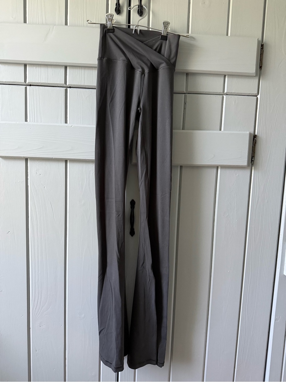 aerie offline High-Waist Wide Leg Yoga Pants - Gray
